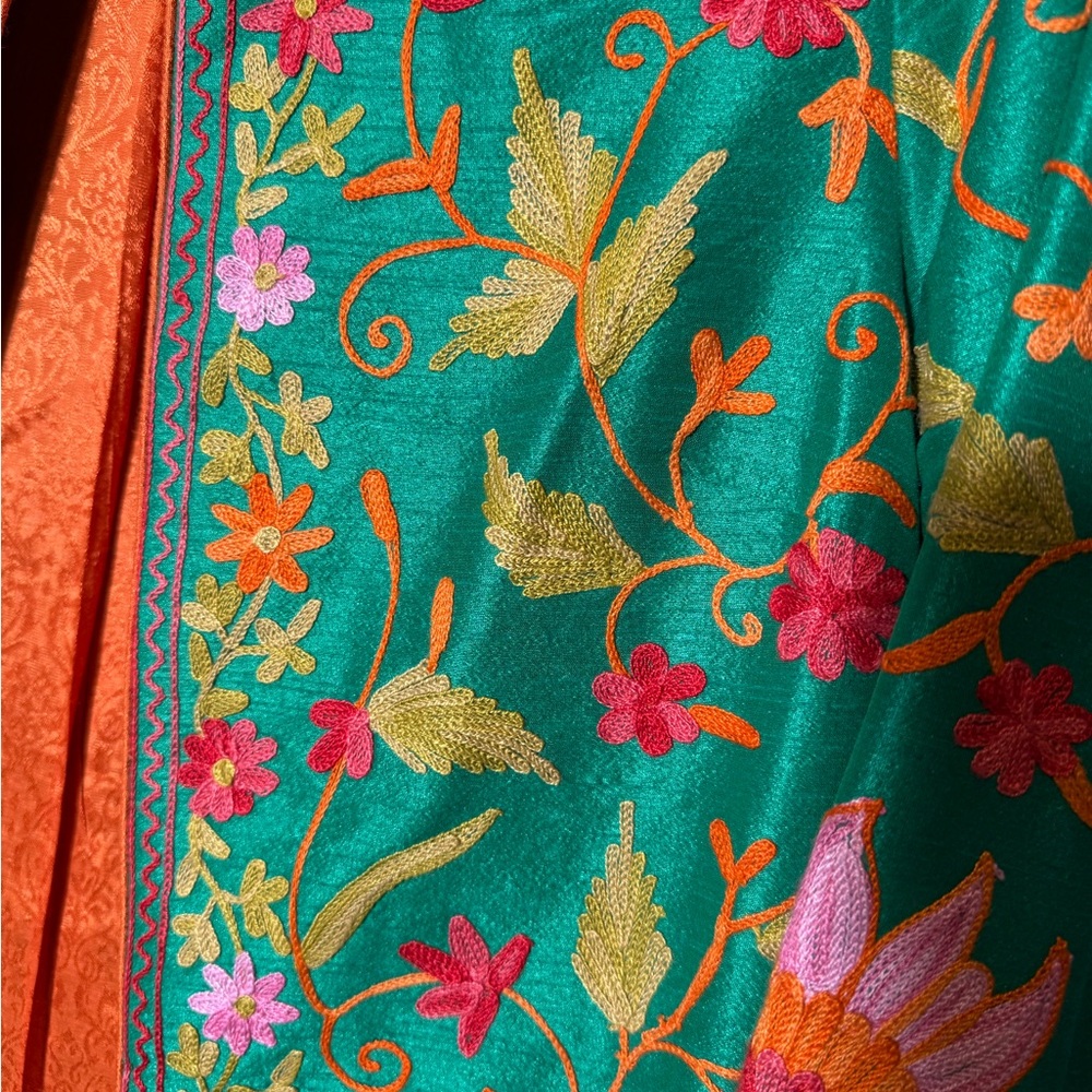 NWT Soft Surroundings Floral Embroidered Jacket- XS - Picture 2 of 9
